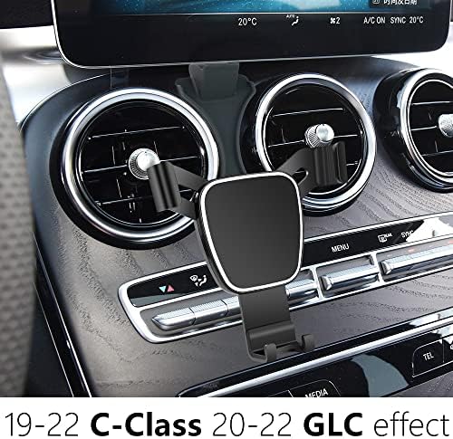 LUNQIN Autós Telefon tartó Mercedes 2019-2021 Benz C-Osztály c260 c200 c300 Új GLC Osztály 2020-2022 GLC260 GLC300 Auto Tartozékok