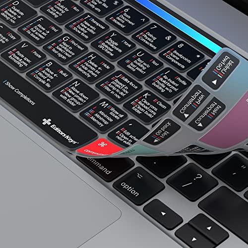 Xcode Billentyűzet eltakarja célja a MacBook Pro Touchbar 13, 16 2020-2021 csak - Szerkesztők Kulcsok