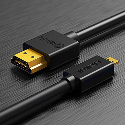 iBirdie Mikro HDMI-HDMI Kábel 10 Méter Magas Sebesség 18Gbps Támogatás 4K60 HDR ARC-Kompatibilis GoPro Hero 7 6 5 4, Raspberry