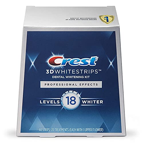 Crest 3D White Szakmai Hatások Whitestrips Fogfehérítő Csíkok Készlet (Pack 4)