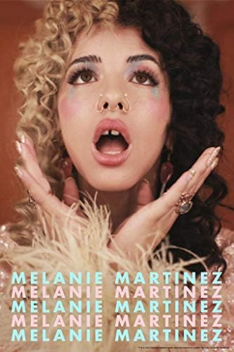 Laminált Melanie Martinez Ismétlődő Neve Bőgőmasina Büntetés K 12 Album Music Merch Poszter Szárazon törölhető Tábla 24x36