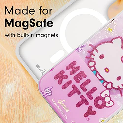 Sonix Hello Kitty Boba Esetben + Mágneses Gyűrű (Hello Kitty, Arany), a MagSafe iPhone 14 Pro Max