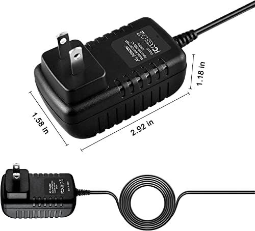 A fickó-Tech AC/DC Adapter Kompatibilis Blackmore BTU-5002 BTU-5002B BTU-5002J Újratölthető, Vezeték nélküli, Bluetooth, Sztereó Hangszóró