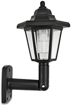 HMGGDD Kerti Világítás Kerti Napelemes Lámpa Vízálló Napenergia Hatszögletű LED Kerti Lámpa Út Udvar Táj Fény (Méret : 2db Fali