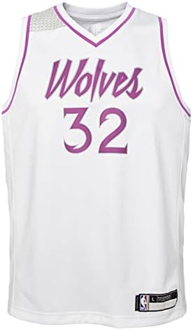 Outerstuff Minnesota Timberwolves Karl-Anthony Városok 32 NBA Nagy Fiúk Ifjúsági (8-20) Város Kiadás Swingman Jersey