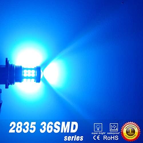Alla Világítás H8 H11 LED Ködlámpa Izzó 2835 36-SMD 3000lm Extrém Szuper Fényes DRL, 8000K Jég Kék