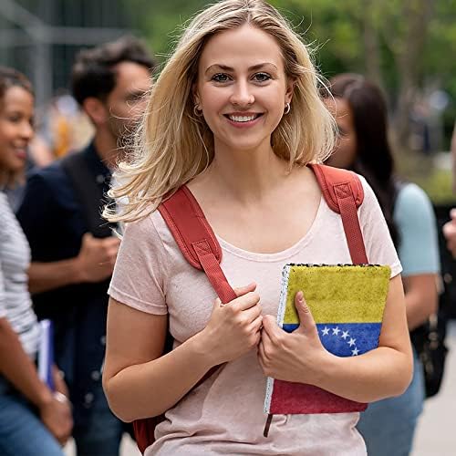 Zászló Venezuela Sequin Notebook Fordított Flip Sequin Folyóirat Könyvjelzők Napló Könyv Utazási Irodai Kellékek