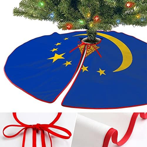 Zászló Koror Állami karácsonyfa Szoknya Klasszikus Karácsonyi Dísztárgyak, Karácsonyi Díszek Nyaralás, szilveszteri Buli