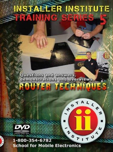 A telepítő Intézet oktató DVD-t, 5 - Router Technikák - 66 Perc (INS-VIDEO5-N)