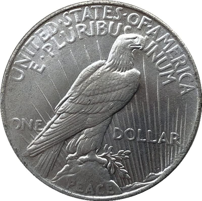 1921-Ben Az Amerikai Érmék Réz Ezüstözött Antik Kézműves Külföldi Emlékérme Gyűjtemény
