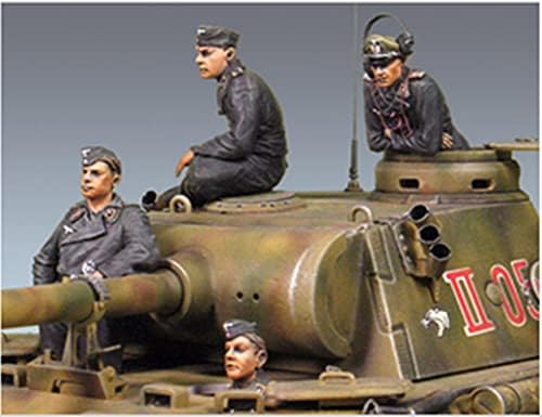 Goodmoel 1/35 második VILÁGHÁBORÚ német Tank Legénysége Gyanta Katona Modell Készlet (4 Személy, Nem Tank)/Összeszerelt, valamint