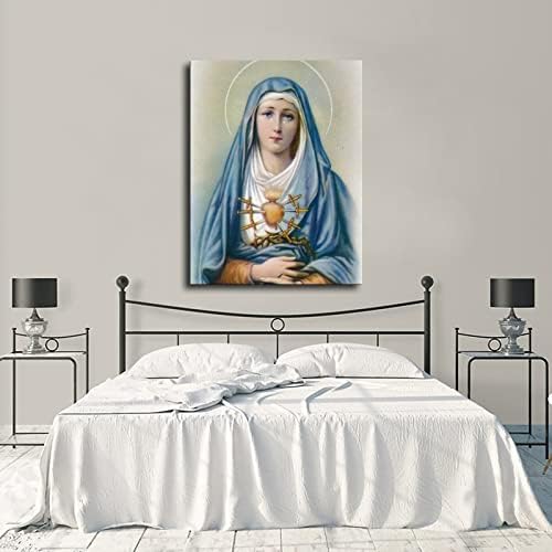 A Hölgy a Bánat, Vászon Díszítő Festés Poszter lakberendezés Művészet HD Képeket Hálószoba, Nappali Wall Art (08x12inch-Nem Bekeretezett)