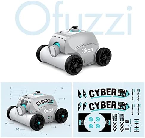 Ofuzzi H8 Apex Kézi Porszívó Pet & Cyber Vezeték nélküli Robot Medence Porszívó
