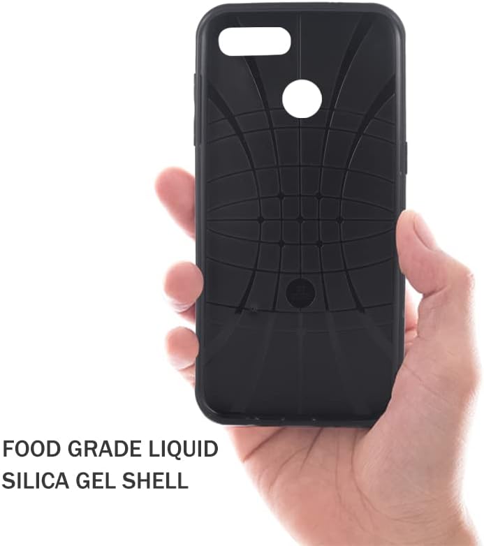 ELISORLI Kompatibilis Oppo A5s/AX5s/A7/AX7 esetben Masszív Vékony Slim Sejt Kiegészítők csúszásgátló Illik Gumi TPU Mobil Telefon Védelme