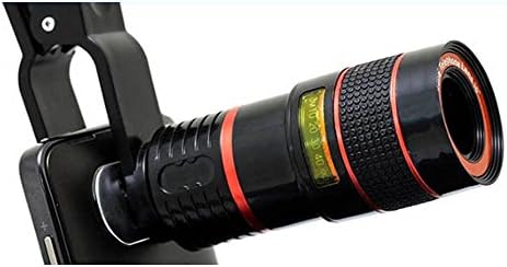 8X Zoom Teleszkóp Objektív Telefotó Külső Okostelefon Kamerát Egyetemes Clip Lencse