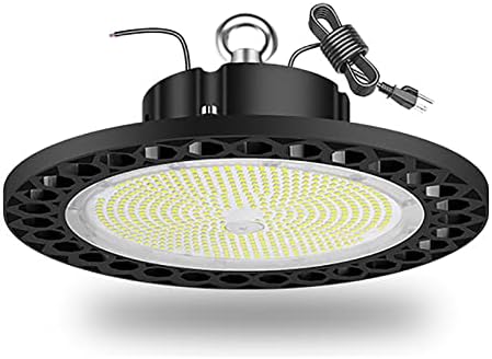 XIMULIZI LED-es Garázs Fény Raktár Nagy Öböl Fény 150W 1-10V Szabályozható Ipari Világítás Mennyezeti Lámpa Ultra Fényes Reflektorfényben