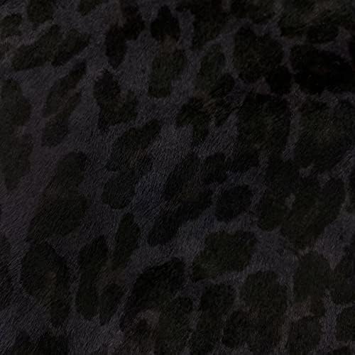 Sötét Leopárd Cavalino Haj-Valódi Bőr Borjú Bőr