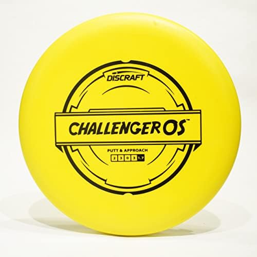 Discraft Challenger OS (Putter Vonal) Putter & Megközelítés Golf Lemez, Vedd a Súly/Color [Bélyegző, Pontos Színe Változhat]