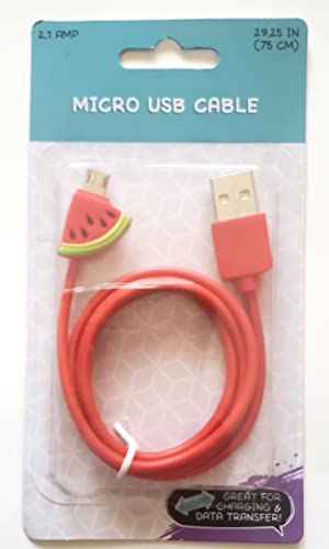 Micro USB Töltő a Görögdinnye Tervezés, 39 Cm
