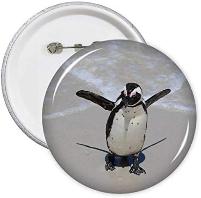 A tudomány a Természet Óceán Déli Pingvin Lény Csapok Jelvény Gombot Jelkép Kiegészítő, Dekoráció 5db