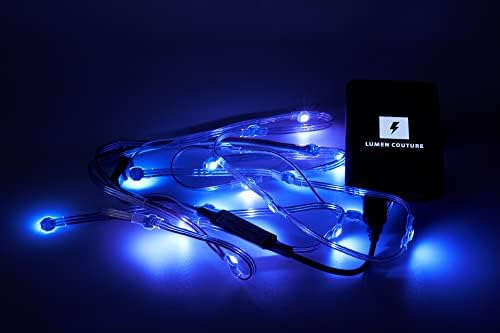 LED Hordható Tech Készlet: DIY Strand Készlet Fény Jelmezek Távirányítóval (Multi Strand (Szoknya) Kit: Távirányító)