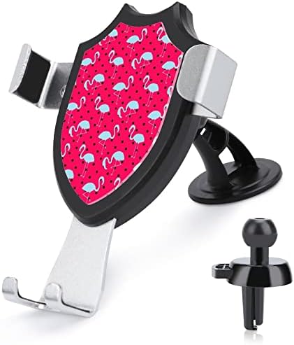 Kék, Rózsaszín Flamingó Pontozott Telefon Csatlakoztatási Autó Univerzális mobiltelefon Jogosultja Műszerfal, Szélvédő Vent Mount
