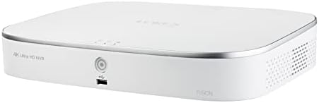Lorex 4K-8-Csatornás 3 tb-os HD Hálózati Videó Rögzítő Intelligens mozgásérzékelés, hangvezérlés, majd a Fúziós Képességek (M. Felújított)