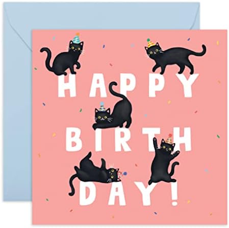 KÖZPONTI 23 Macska Szülinapi Kártyát - 'Születésnapi Levelek Macska' - Születésnapi Kártyákat a Gyerekek Számára A Férfiak