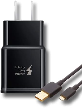 Adaptív Gyorsan Fali Adapter Micro USB Töltő alcatel Pixi 3 (10) a Csomagban UrbanX Micro USB-kábel Kábel 4ft Szuper Gyors Töltés Készlet