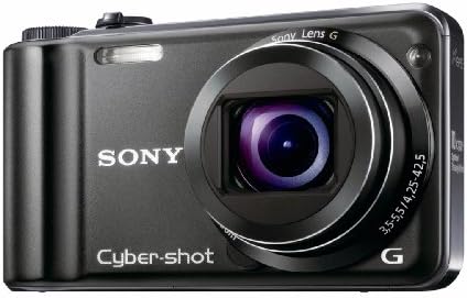 A Sony Cyber-shot DSC-HX5V 10.2 MP CMOS-10x-es nagylátószögű Zoom Digitális Fényképezőgép Optikai Steady Shot képstabilizátor, valamint