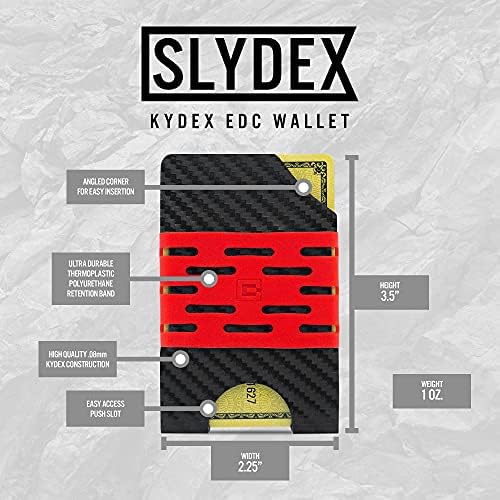 A csomag ~ Szénszálas Fekete Kydex Tokot A Leatherman Charge Többfunkciós & CF Fekete Kydex Minimalista Tárca Kártya Tartóját