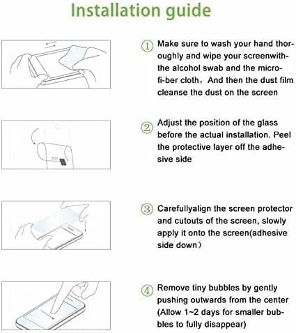 [2 Csomag] Képernyő Védő Kompatibilis a Samsung Galaxy A10s Edzett Üveg 9H Keménység,Kristálytiszta, Anti-karcolás, Buborék