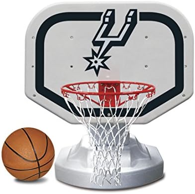 Poolmaster 72927 San Antonio Spurs NBA-USA-Verseny-Stílusú Medence melletti Kosárlabda Játék