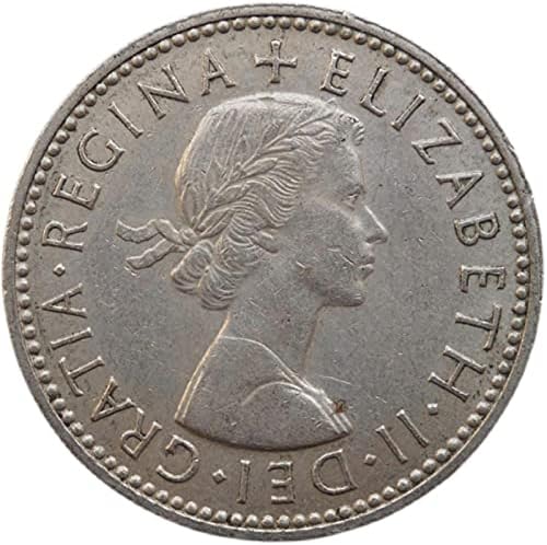 A brit 1 Shilling Érme (Skót Álló Oroszlán) 1952-1968, Átmérő 24 mm