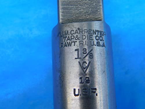 USA-ban Készült, 1 3/8 12 DANI HSS Plug ÉRINTSE meg a 4 Egyenes Fuvola 1.375 Szál - AR7029AN2