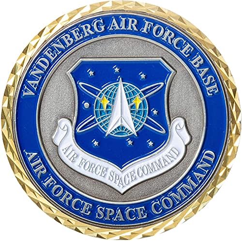 Egyesült Államok légiereje USAF Vandenberg légitámaszponton AFB Tér Parancs Kihívás Érme