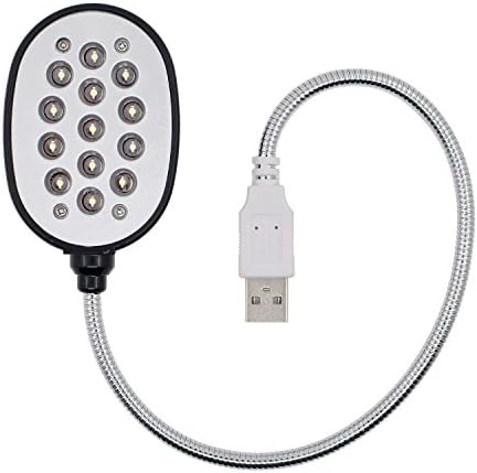BlueSea USB LED-es Lámpák, 13 Fények, Egyszerű USB Lámpa, Nappal Színes, Fekete