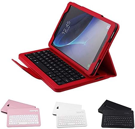 HHF Tablet Tartozékok, Samsung Galaxy Tab Egy 10.1 , Vezeték nélküli Bluetooth Keyboard Case Tábla kihajtható Állvány PU Bőr borítású