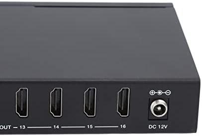 1x16 HDMI Extender Splitter, 4K 60FPS HDMI Video-Splitter, 1-16 Videó Switcher HDMI Display Ismétlődő Tükör, Támogatja az EDID