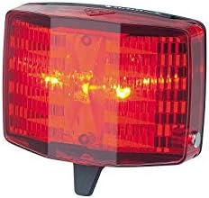 Topeak RedLite Aura Kerékpár hátsó Lámpa, piros, 5.5 x 4 x 2.2 cm-es, 2.2 x 1.6 x 0.9 (Fény)