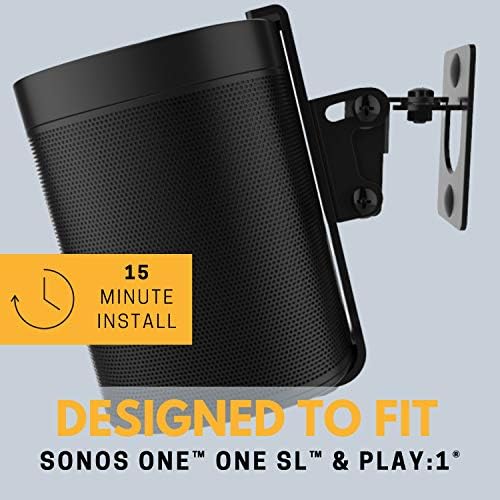 Egy, EGY SL, Játék:1 Fali Konzol - Fekete - Kompatibilis Sonos EGY, ONESL & Play:1