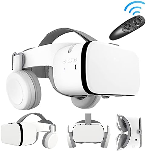 3D-s Virtuális Valóság VR Headset, VR Szemüveg, Védőszemüveg, Bluetooth Headset, 3D-s Virtuális Valóság Szemüveg iPhone/Samsung
