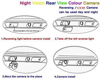 Fordított Vissza Kamera/Parkoló Kamera/HD CCD RCA NTST PAL/Rendszámtábla Lámpa OEM Nissan Latio Sedan 2011~2014