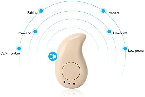 Mini Vezeték nélküli Bluetooth Fülhallgató a Fülében a Sport, a Mikrofon, a Kihangosító Headset Fülhallgató Minden Telefon Grime Verni