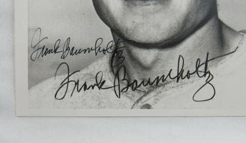 Frank Baumholtz Aláírt Automatikus Aláírást 8x10 Fotó II - Dedikált MLB Fotók