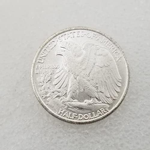 Antik Iparművészeti Amerikai 1938 D Silver Dollar Ezüst Dollár külkereskedelmi Gyűjtemény 3594