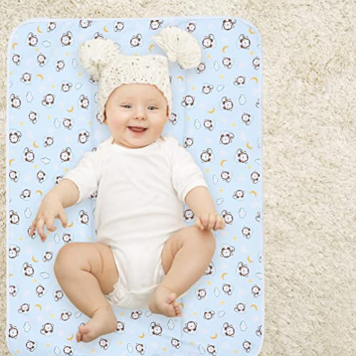 Healifty Kisgyermek Ágy Matrac 2db Baby babapléd Hordozható Underpads Ágy, Asztal Védő Szőnyeg Mosható Pelenka Változó Mat Menstruációs