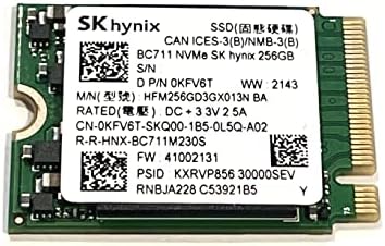 OEM SK Hynix 256 gb-os M. 2, PCI-e NVME SSD Belső szilárdtestalapú Meghajtó 30mm 2230 Form Factor M Gombot Gőz Fedélzeten