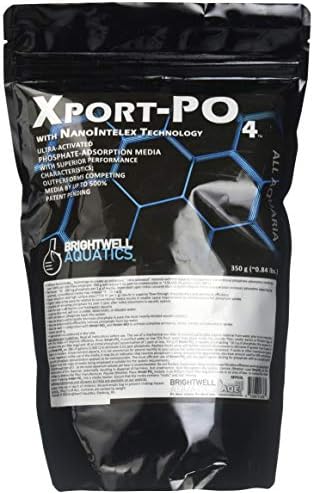 Brightwell Vízi Xport PO4, ultra-aktív-foszfát-adszorpciós média kiváló teljesítmény jellemzők, 350 g (12.3 oz)