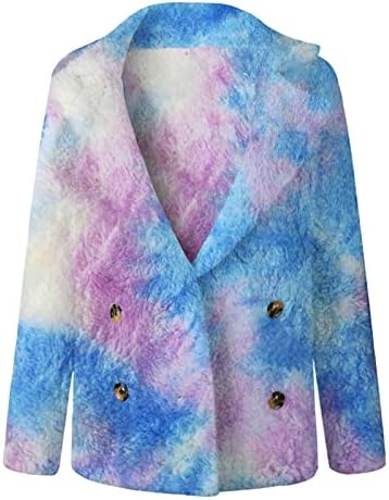 FOVIGUO Női Téli Kabát kapucnival, Téli, Hosszú Ujjú Modern Kabát Női Tunika Loungewear Húzózsinórral Fuzzy